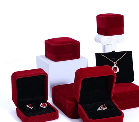 Velvet boxes